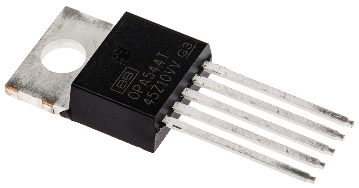 Texas Instruments, Operational Amplifier, 1.4 MHz, 5-Pin 35 V TO-220
