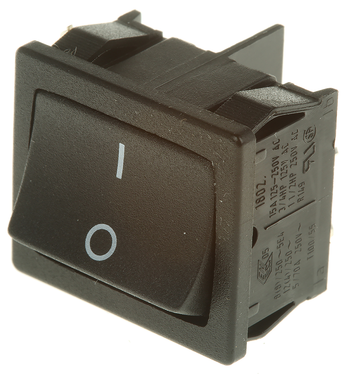 Marquardt DPST, On-Off Rocker Switch Panel Mount