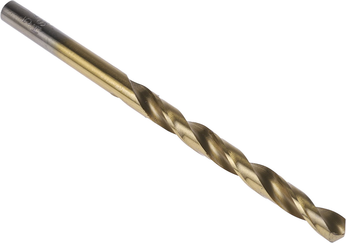 RS PRO HSS Twist Drill Bit, 5.4mm Diameter, 93mm Overall