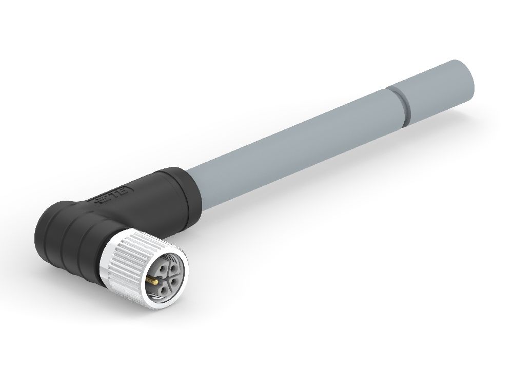 TE Connectivity Female 5 way Threaded to Cable Assembly, 1.5 m