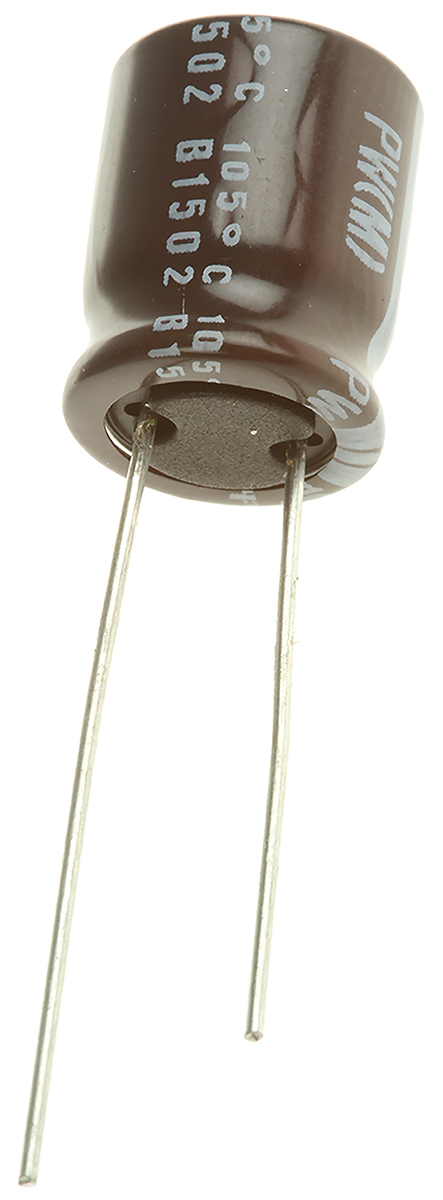 Nichicon 220μF Aluminium Electrolytic Capacitor 35V dc, Radial, Through Hole - UPW1V221MPD