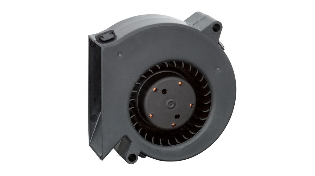 ebm-papst RL 48 Series Radial Blower, 12 V, 28m³/h, dc Operation, 76 x 76 x 27mm