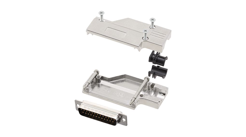 Encitech Connectors, 6355 Series D Sub Hoods For Use With For Cable