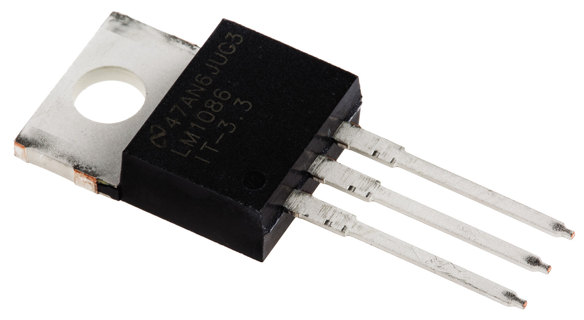 Texas Instruments LM1086IT-3.3/NOPB, Voltage Regulator 30V TO-220 3-Pin