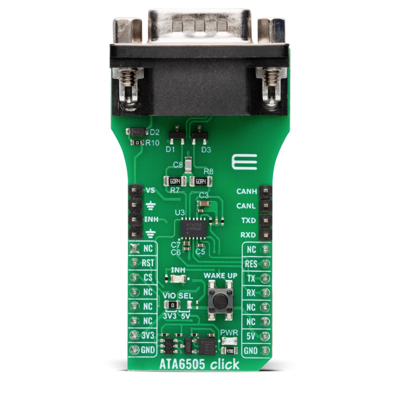 MikroElektronika ATA6505 Click Wifi Antenna Connector Bluetooth, WiFi Add On Board for Wireless Devices 2.4GHz