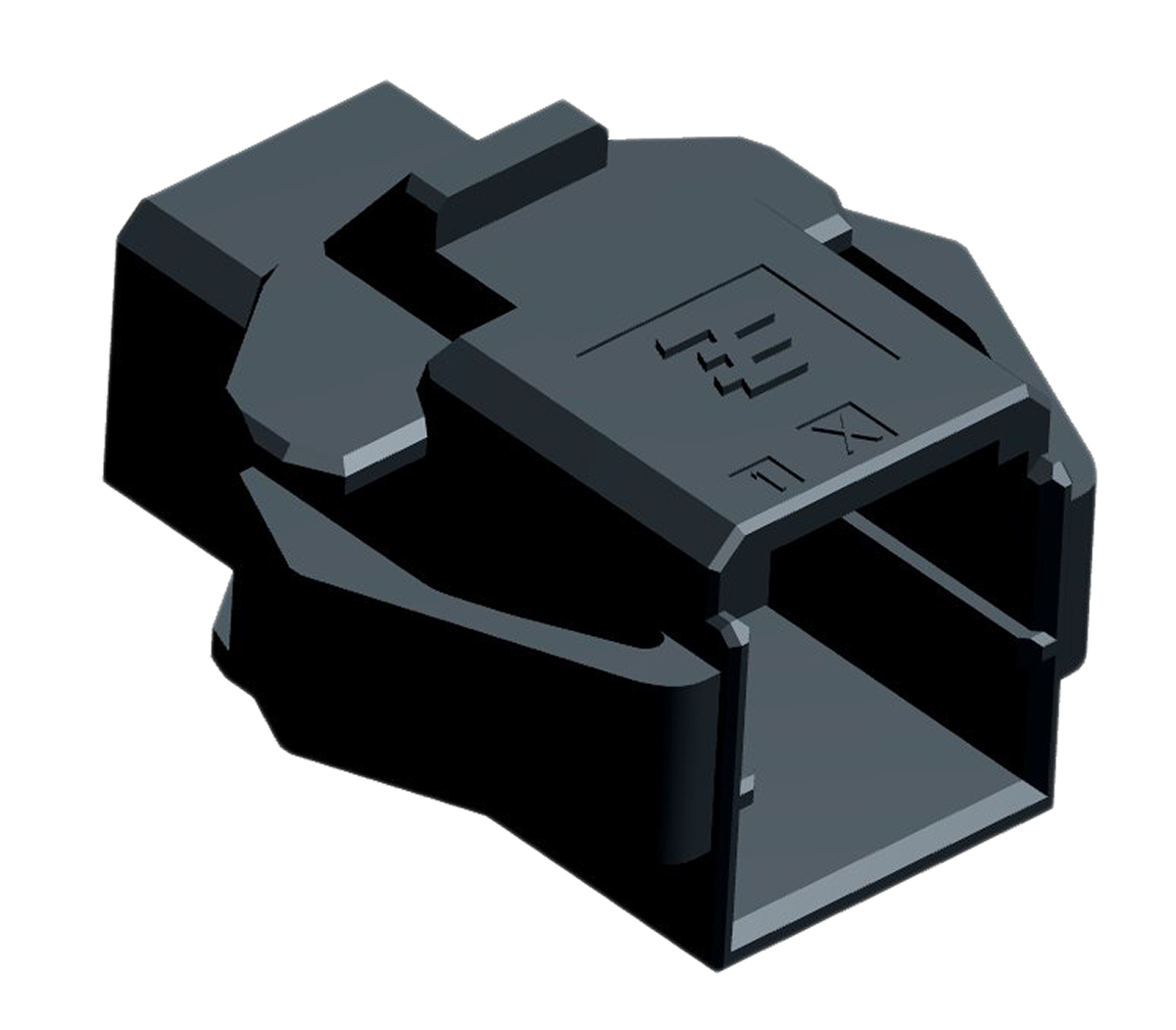 TE Connectivity, Dynamic 1000 Male Connector Housing, 2.5mm Pitch, 6 Way, 2 Row