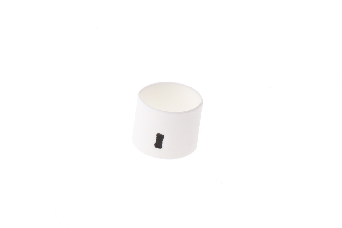 TE Connectivity Heat Shrink Cable Markers, White, Pre-printed "-", 2 → 6mm Cable, TRSA-1019/E/1/MINUS