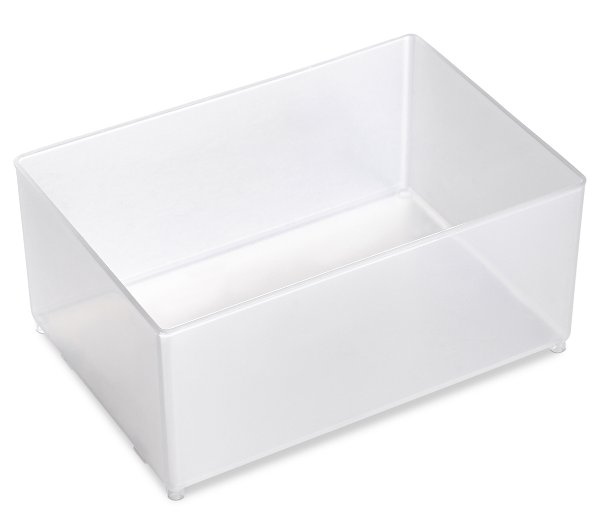 Raaco Transparent Polypropylene Insert, 69mm x 157mm x 109mm