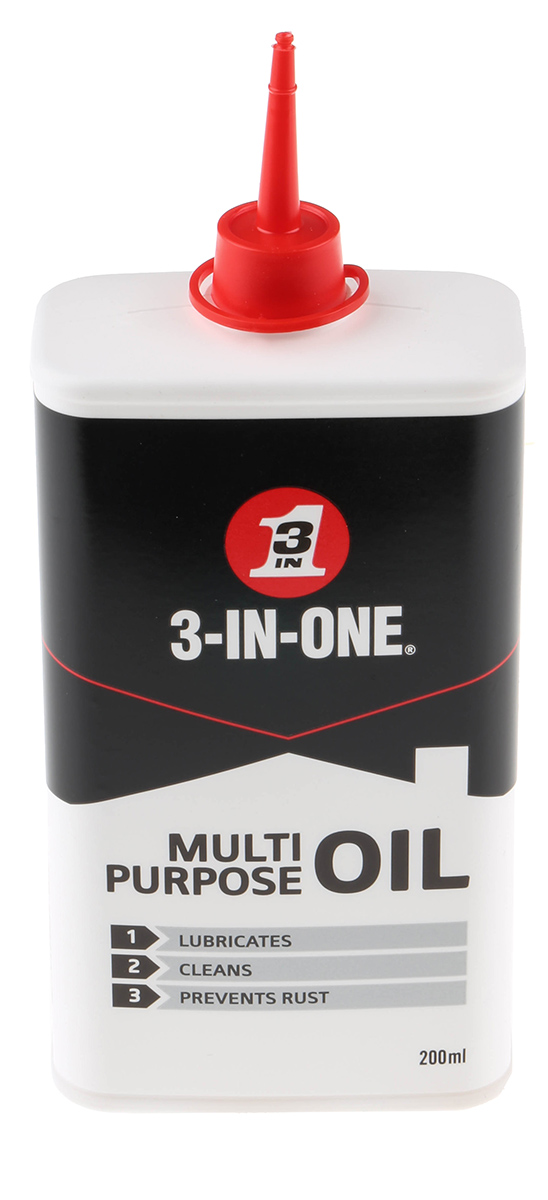 3-in-one 200 ml Oil and for Multi-purpose, Rust Protection Use