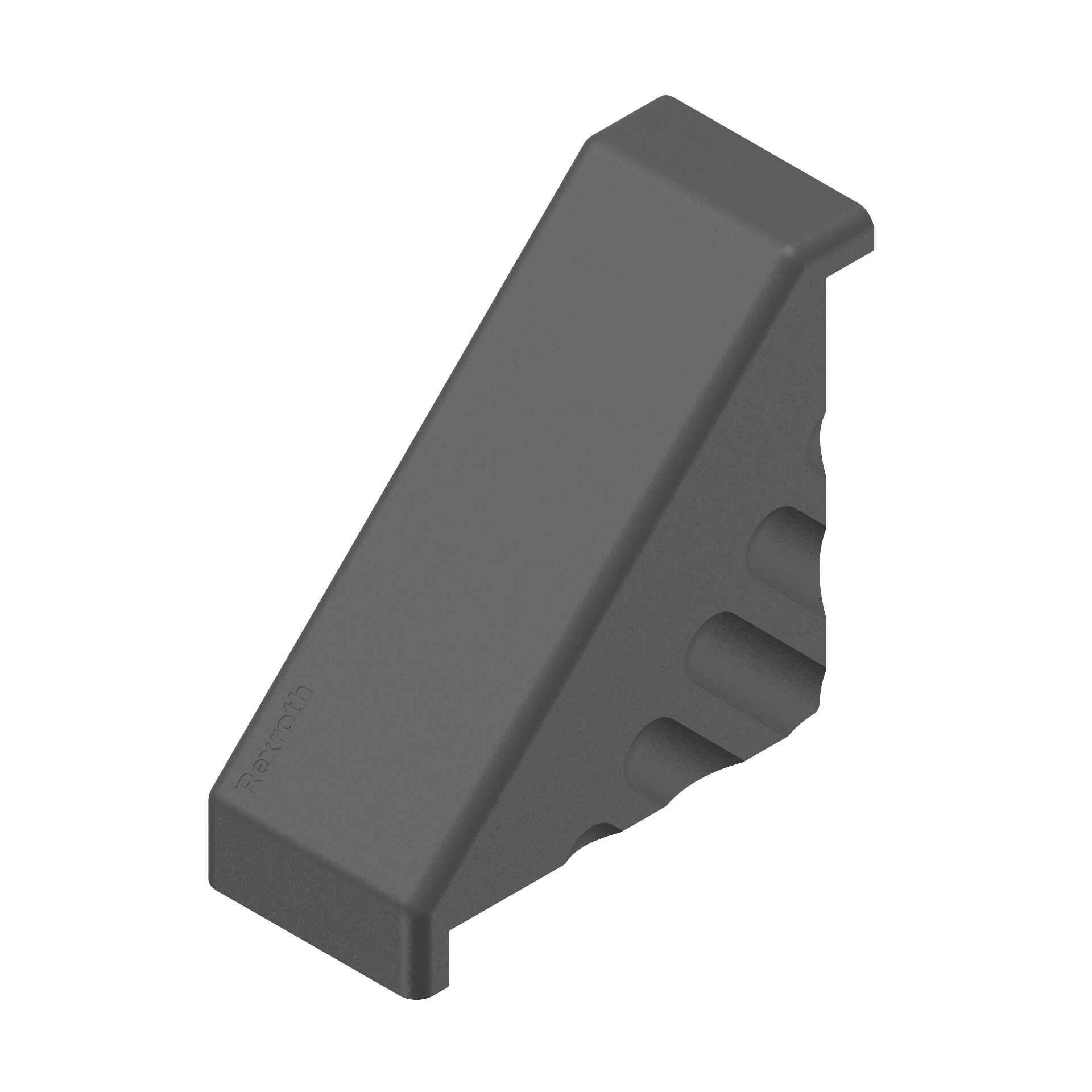 Bosch Rexroth Black Polypropylene Angle Bracket Cap, 40 x 80 mm Strut Profile, 10mm Groove