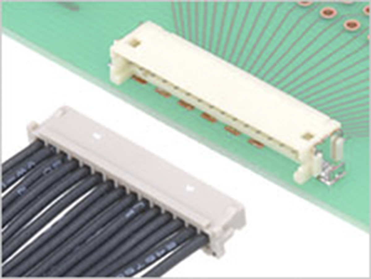 Hirose DF13 Series Straight Surface PCB Header, 4 Contact(s), 1.25 mm Pitch, 1 Row, Shrouded