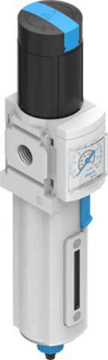 Festo MS Aluminium Filter Regulator, 5μm, G 1/4, Automatic, 12 bar, 535720
