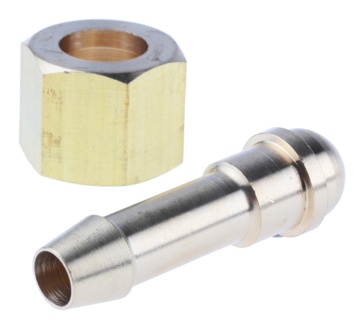 RS PRO Hose Connector Hose Tail Adaptor, BSP 3/8in 3/8in ID