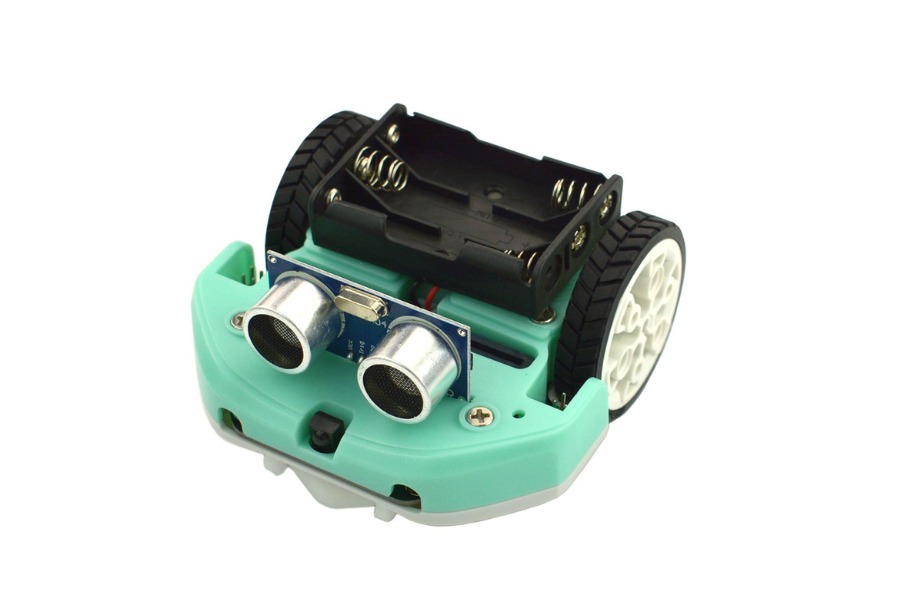 micro: Maqueen Lite w/ Skin (Green) - micro:bit