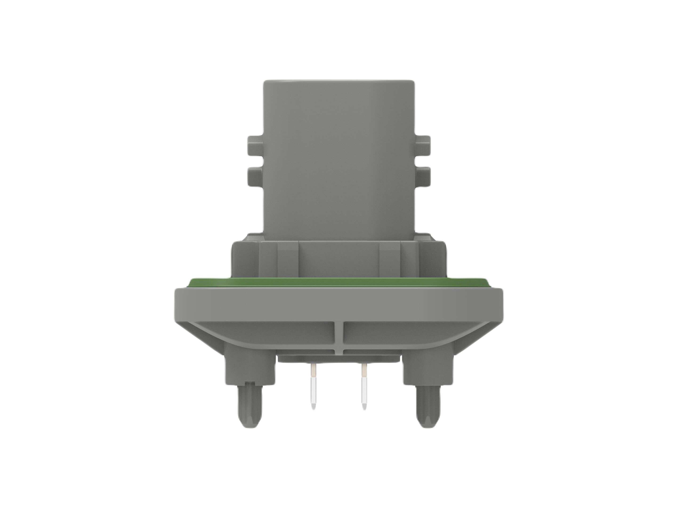 TE Connectivity 2-23774 Series Vertical Panel PCB Header, 6 Contact(s), 6 mm Pitch, 2 Row, Shrouded