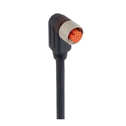 Lumberg Automation Female 12 way Cordset, Single Ended to Sensor Actuator Cable, 5 m