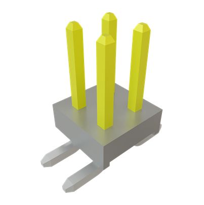 Samtec TMM Series Vertical Through Hole PCB Header, 50 Contact(s), 2 mm Pitch, 2 Row, Unshrouded