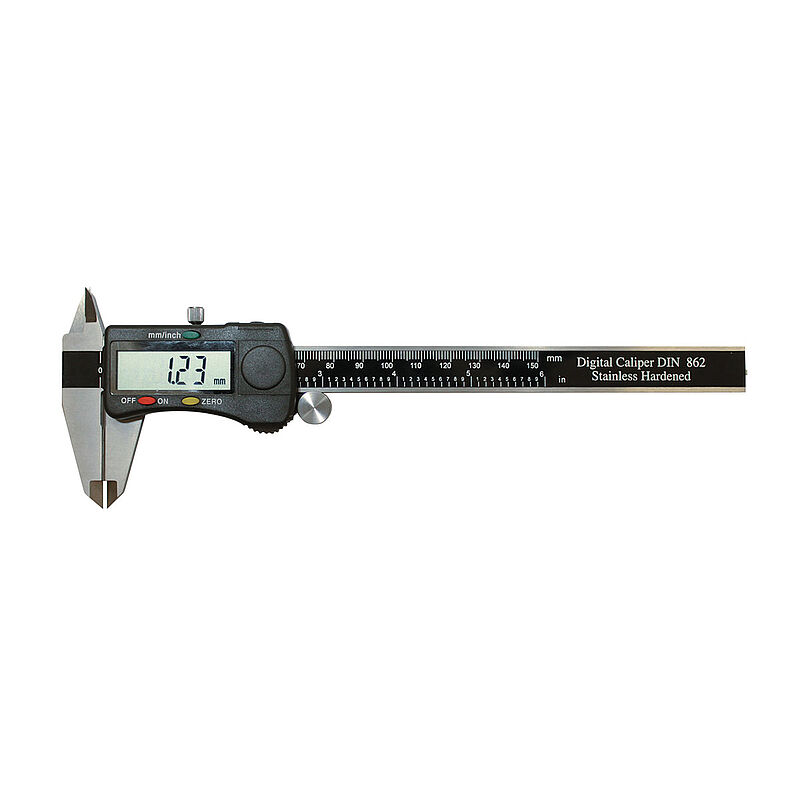 Bernstein 150mm Digital Caliper 0.02 Resolution, Metric & Imperial