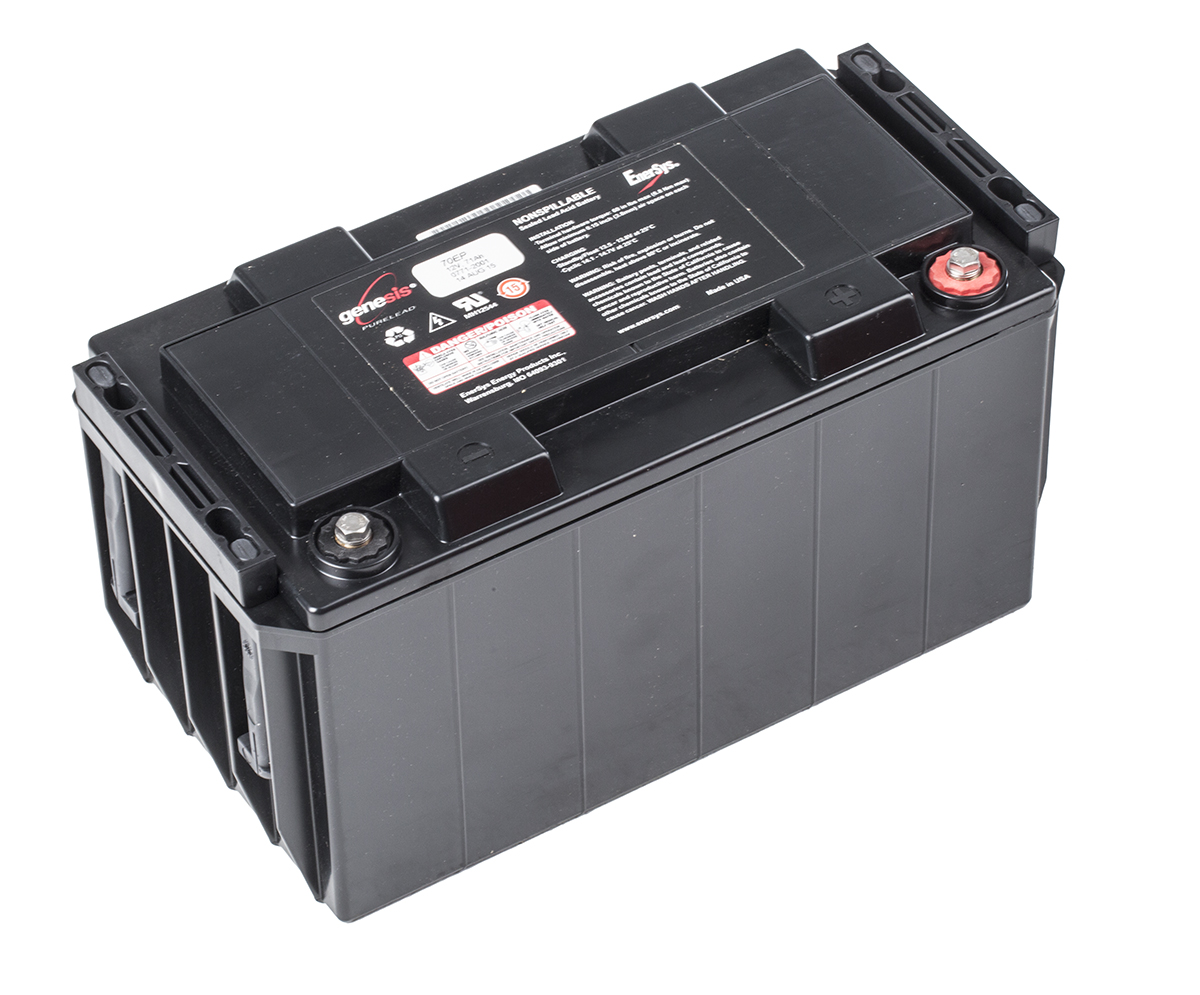 Enersys 12V M6 Sealed Lead Acid Battery, 70Ah