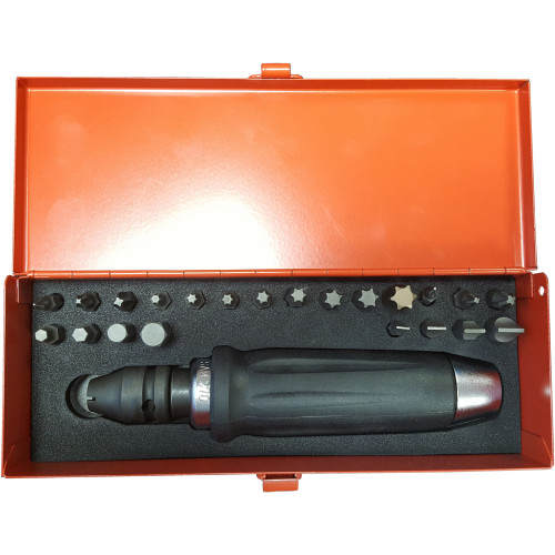 SAM Square Impact Screwdriver & Bit Set