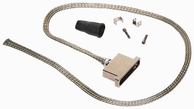 Polamco 100P2554 Series Aluminium D Sub Backshell, 37 Way