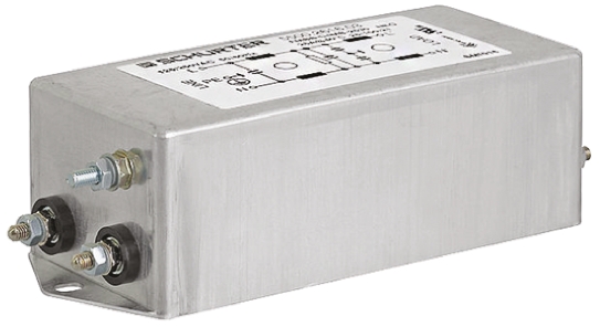 Schurter, FMBB NEO 10A 250 V ac 50 → 60Hz, Screw Mount RFI Filter, Tab, Single Phase