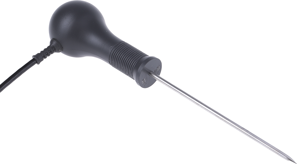 RS PRO PT100 Insertion, Needle Temperature Probe, 100mm Length, 3.3mm Diameter, +250 °C Max