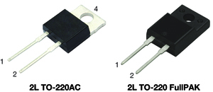 Vishay Switching Diode, 30A 600V, 2 + Tab-Pin TO-220 VS-ETU3006FP-M3