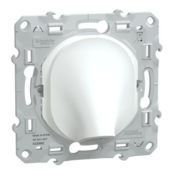 Schneider Electric Ovalis Series Push Button Switch, Flush Mount, 24V, IP2X
