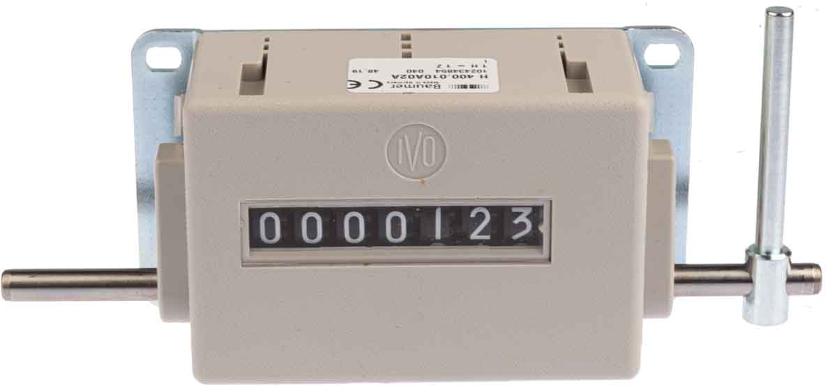 Baumer Counter, 7 Digit Mechanical
