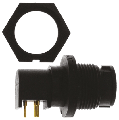 Switchcraft Circular Connector, 3 Contacts, Panel, Standard Connector, Plug, Female, IP68, IP69K, EN3 Series