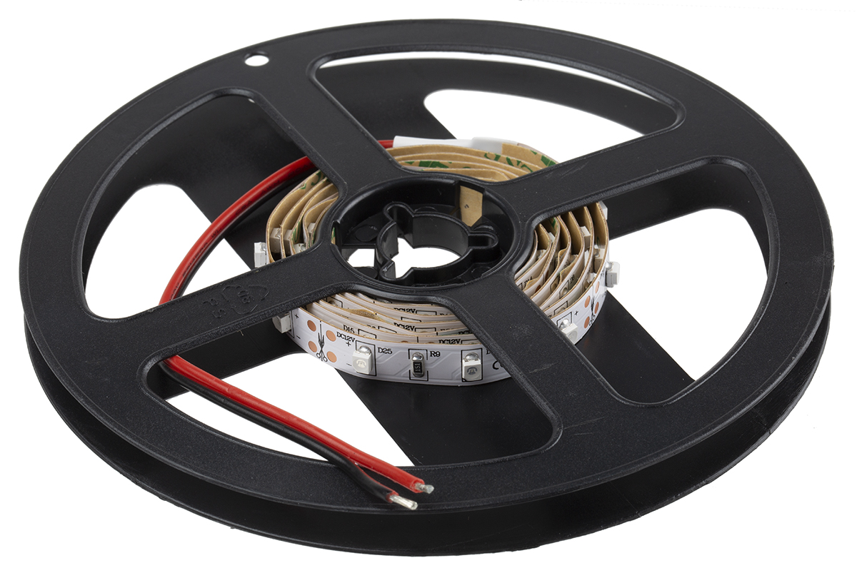 RS PRO 12V Blue LED Strip Light, 1m Length