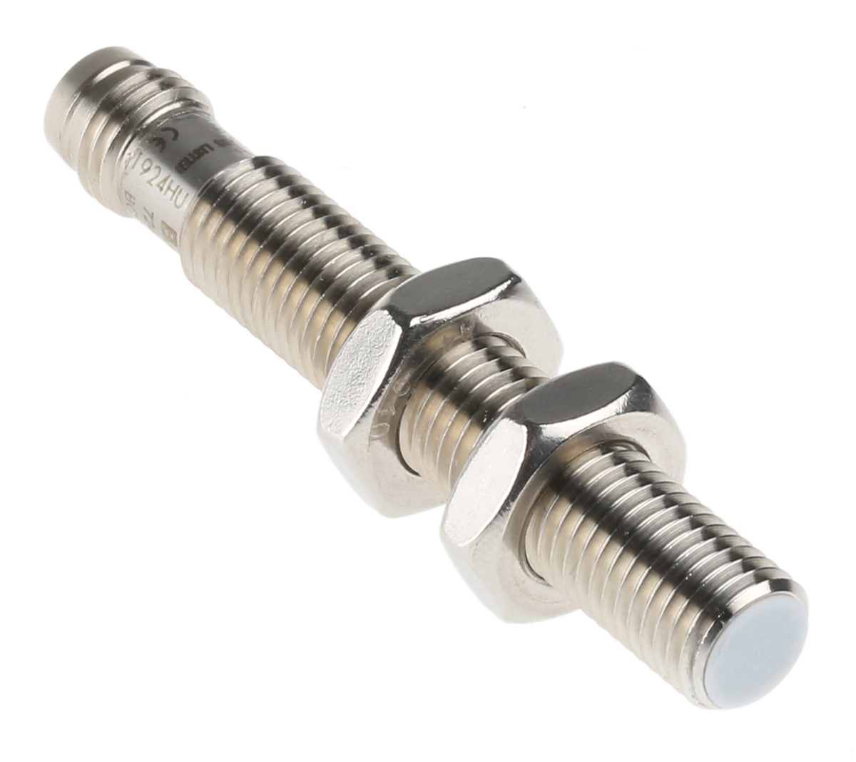 BALLUFF Capacitive Threaded Barrel Proximity Sensor, M8, 1.5 mm Detection, PNP NO, 11 → 30 V dc