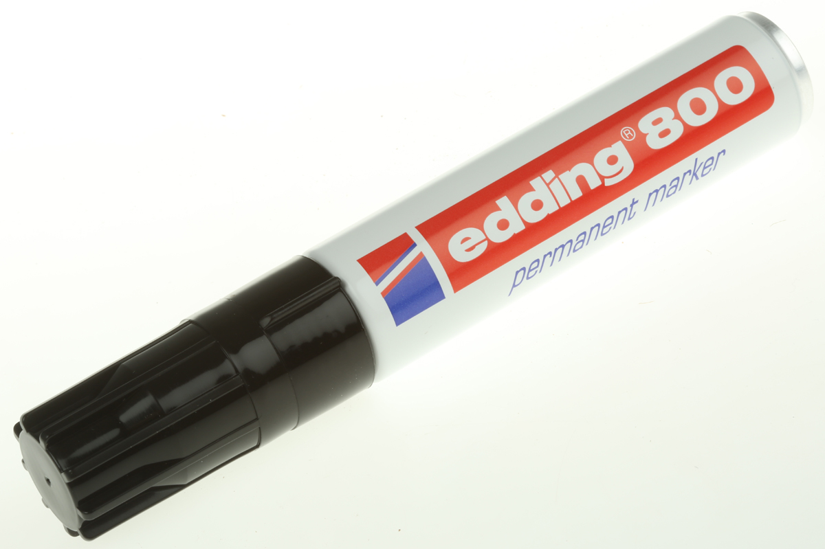Edding Broad, Extra Broad, Medium Tip Black Marker Pen