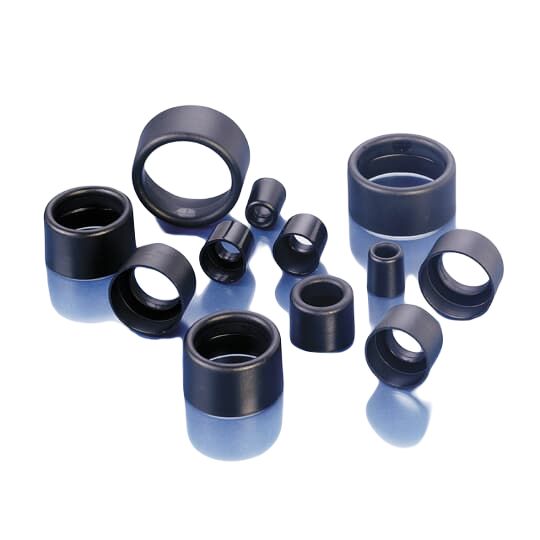 End Sleeve, Conduit Fitting, 36mm Nominal Size, Polyamide, Black