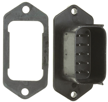 Molex MX150L Series Straight Through Hole PCB Header, 10 Contact(s), 5.84 mm Pitch, 2 Row, Shrouded