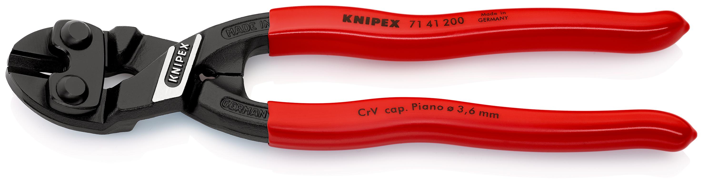 Knipex 7141200 200 mm High Performance Chrome Vanadium Steel Compact bolt cutter