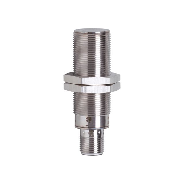 ifm electronic Inductive Threaded Barrel Magnetic Proximity Sensor, M18, 70 mm Detection, NPN NO, 10 → 30 V dc