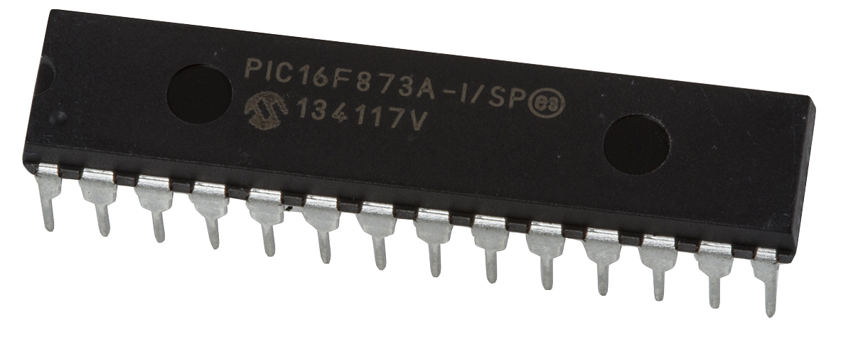 Microchip PIC16F873A-I/SP, 8 bit PIC, PIC16F87XA Microcontroller, 20 MHz, 7kB FLASH, 28-Pin SPDIP