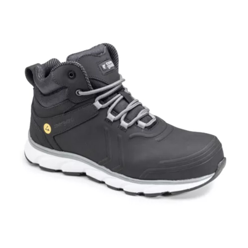 Coverguard 9SHU150 Black ESD Safe Composite Toe Capped Unisex Safety Shoe, UK 10, EU 44