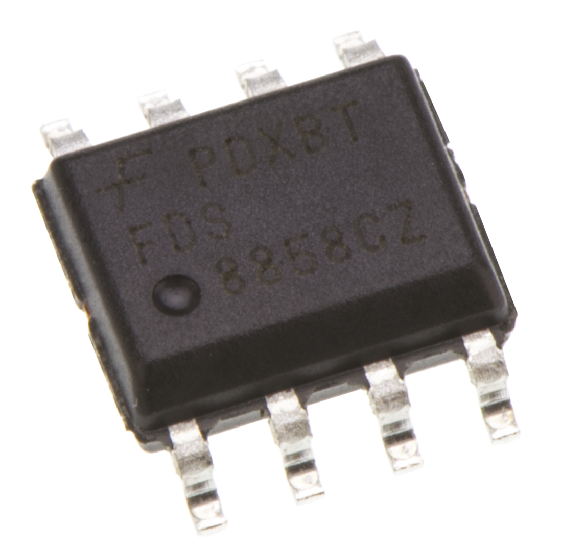 onsemi Isolated PowerTrench 2 Type N, Type P-Channel MOSFET, 8.6 A, 30 V Enhancement, 8-Pin SOIC FDS8858CZ