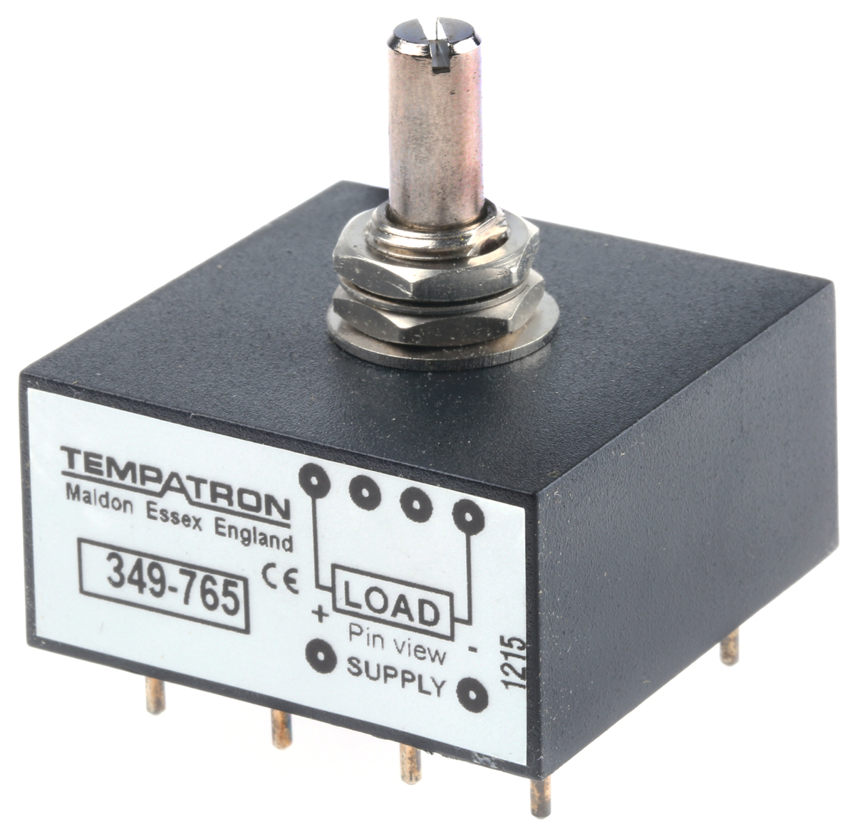 Tempatron PCB Mount Timer Relay, 10 → 30V dc, 5 → 200s, 1-Function