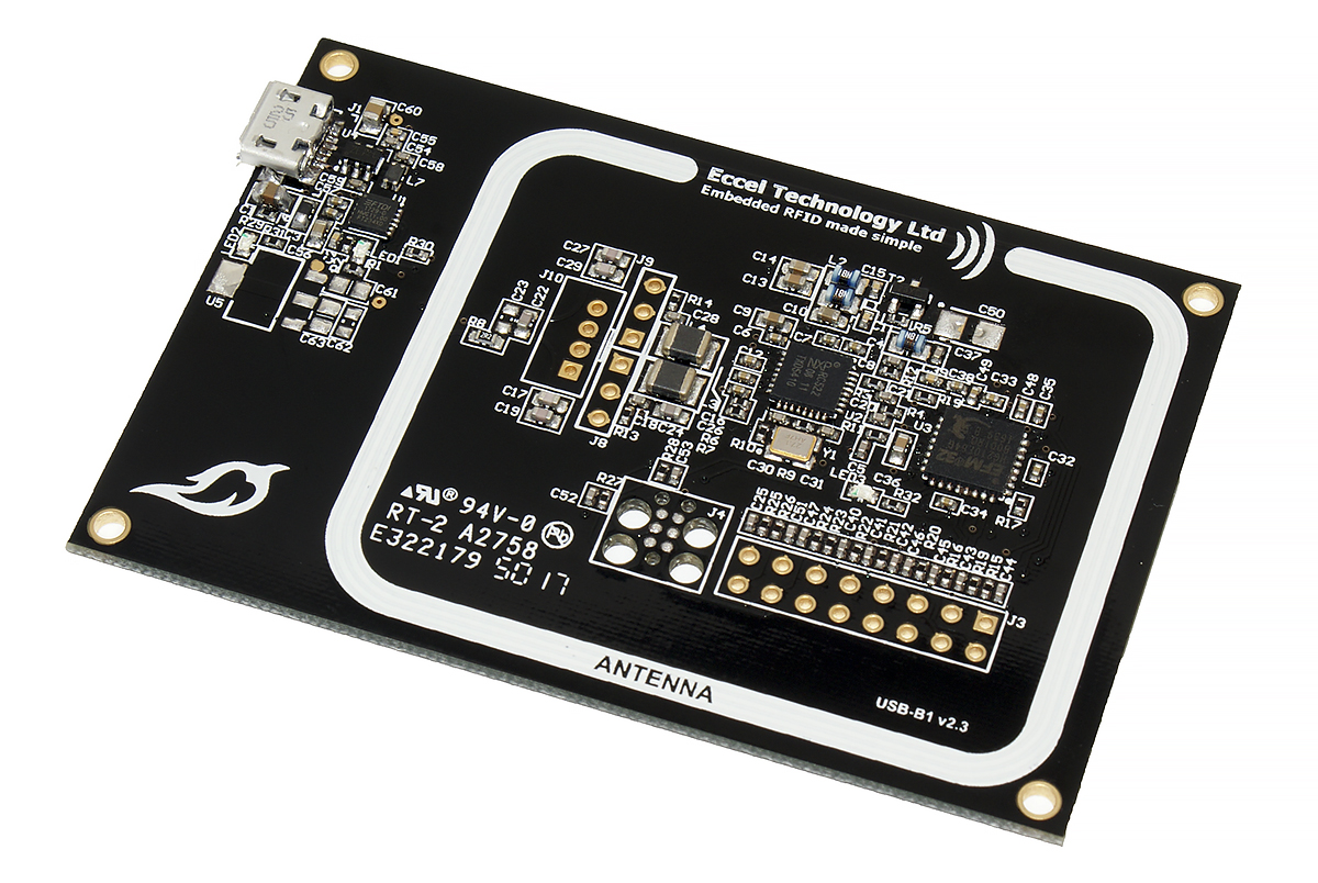 Eccel Technology Ltd Chilli-USB-B1 (000373) RFID Reader 13.56MHz, 4.5 → 5.5V