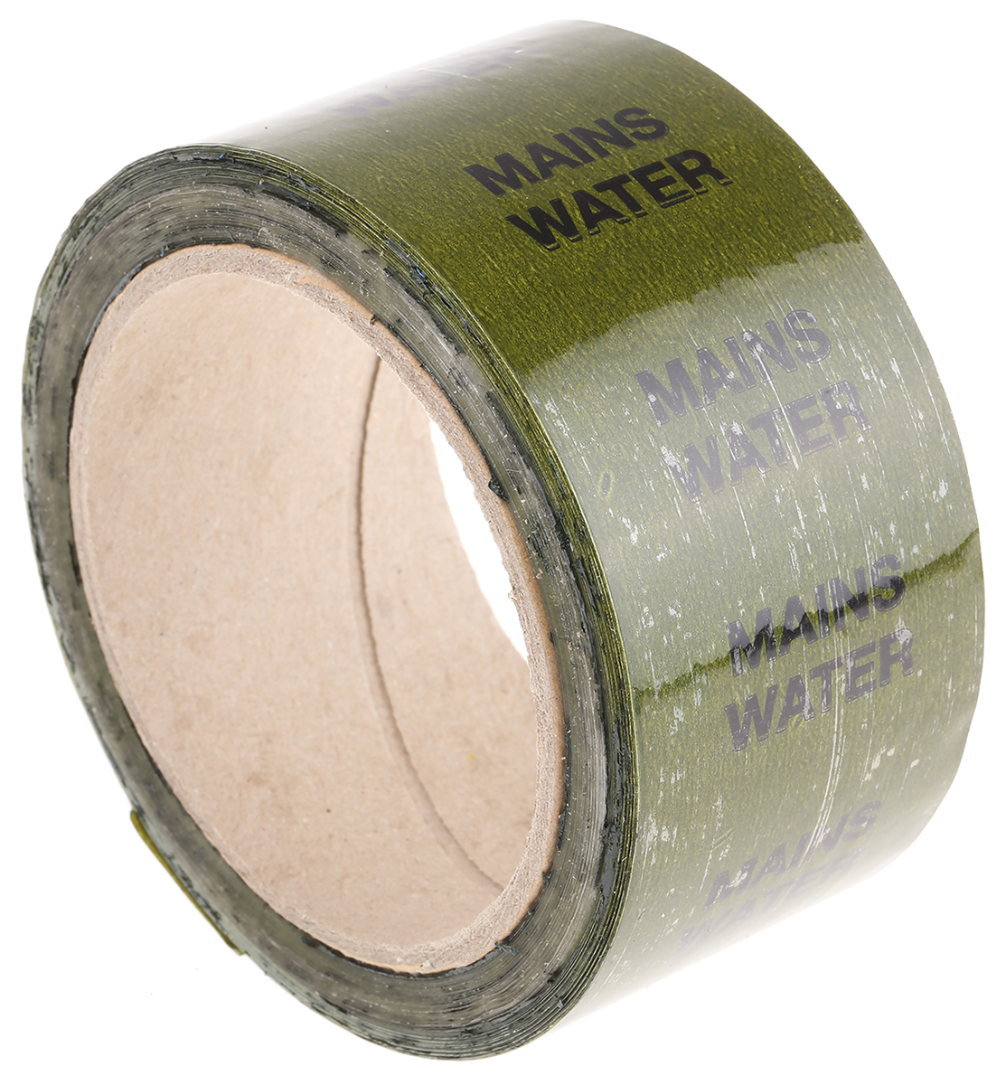 RS PRO Green PP, Vinyl Pipe Marking Tape, text Mains Water, Dim. W 50mm x L 33m