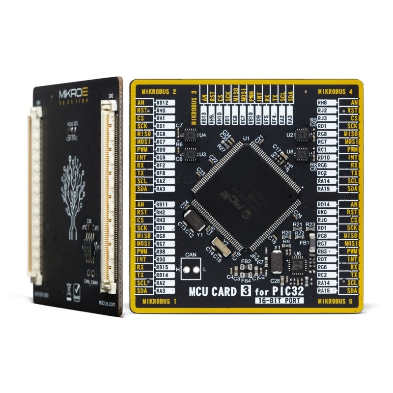 Brand-Rex SiBRAIN For PIC32MZ1024EFK144 Microcontroller Development Board MIKROE-4703