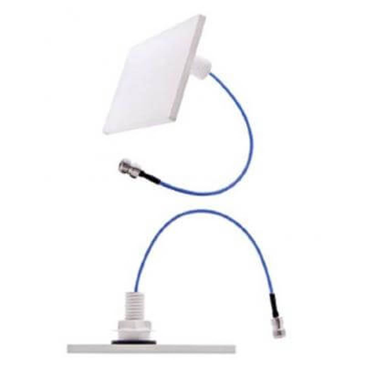 TE Connectivity CFS60383P-30D43F Square Multiband Antenna with 4.3- 10 Connector, 2G (GSM/GPRS), 3G (UTMS), 4G (LTE),
