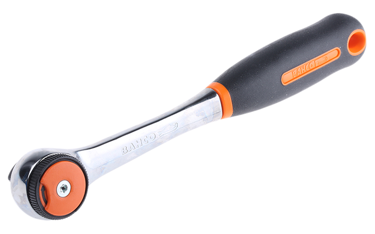 Bahco 1/2 in Square Ratchet with Ratchet Handle, 267 mm Overall