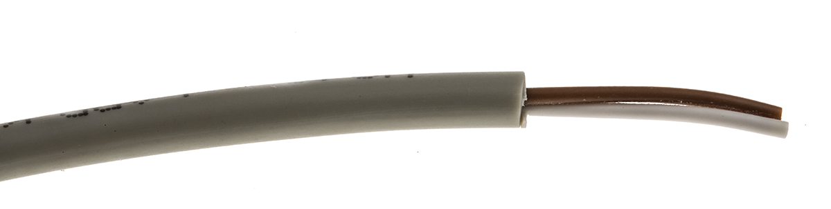 Lapp UNITRONIC LiYY Series Data Cable, 2 Cores, 0.14 mm², Unscreened, 26 AWG, 100m, Unshielded Shield, LiYY Cable