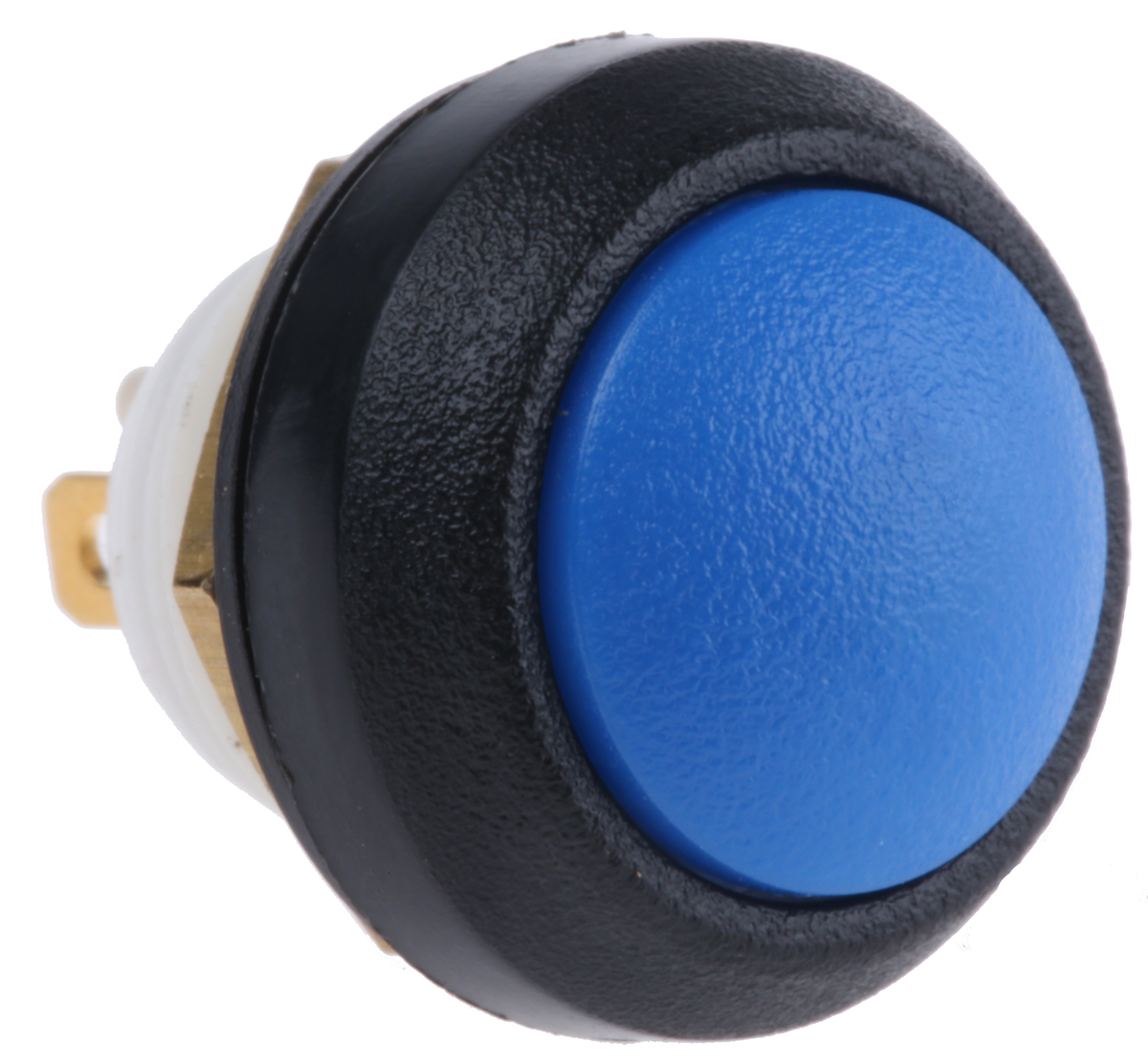 ITW Switches 48 Series Miniature Push Button Switch, Latching, Panel Mount, 13.6mm Cutout, SPST, Clear LED, 48V dc, IP67