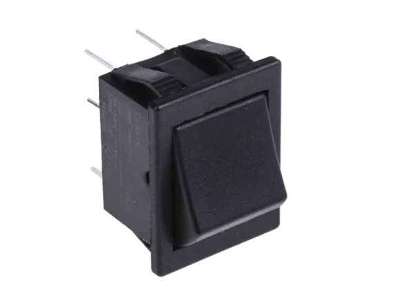 Bulgin, On-On Rocker Switch Panel Mount